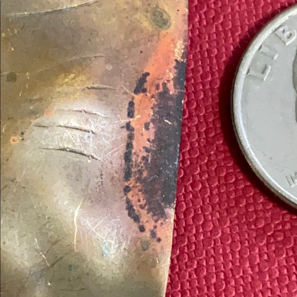 🖤SUSAN ROGGIO💕VTG brass cat brooch - Picture 4 of 12